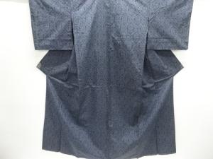 華紋模様織り出し西陣伝承紬着物